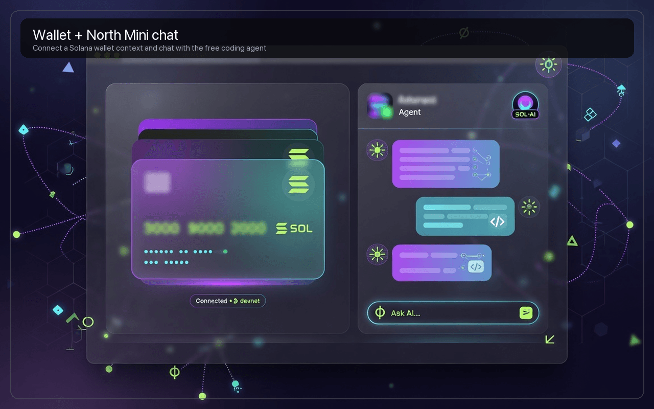 Clawd Wallet + North Mini screenshot 1